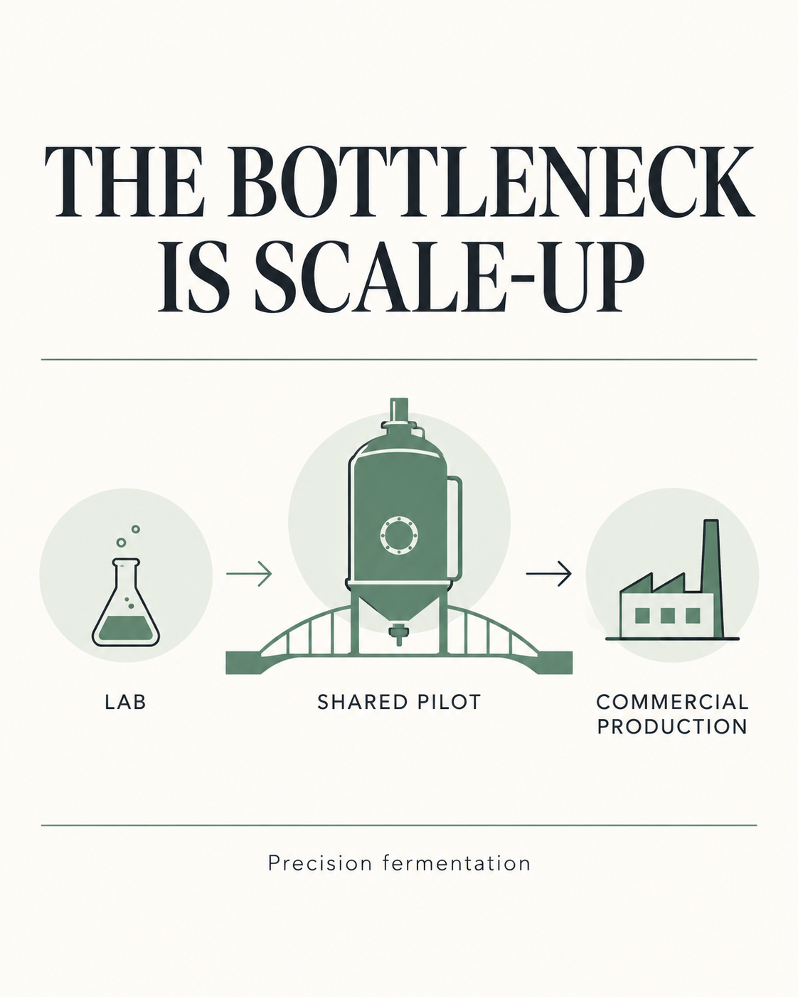 The bottleneck is scale-up